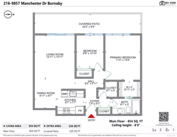 Street View Photo of 216 9857 Manchester Drive, Burnaby, BC