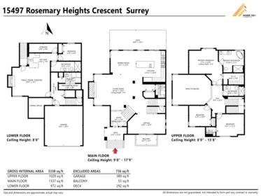 15497 Rosemary Heights Crescent, Surrey, BC, Surrey — Single Family Residence for sale