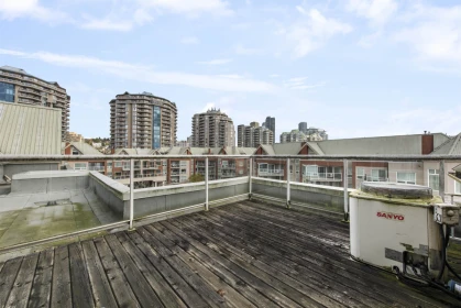 Outdoor Deck Photo of 407 1230 Quayside Drive, New Westminster, BC