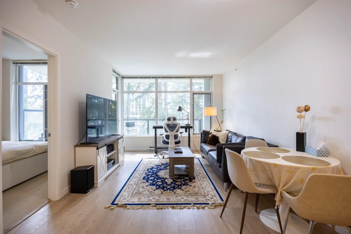 Living Room Photo of 605 3080 Lincoln Avenue, Coquitlam, BC