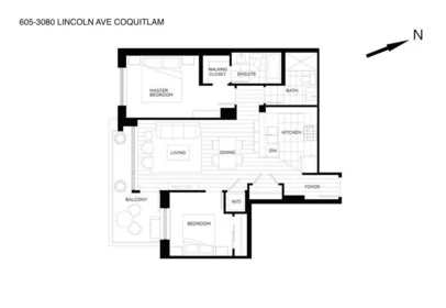 Garden / Landscaping Photo of 605 3080 Lincoln Avenue, Coquitlam, BC