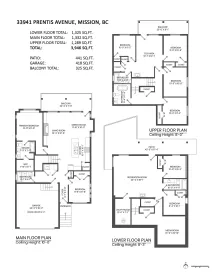 Aerial View of 33941 Prentis Avenue, Mission, BC