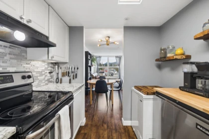 Kitchen Island Photo of 301 1519 Grant Avenue, Port Coquitlam, BC