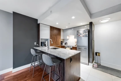 Breakfast Nook Photo of 213 1088 Richards Street, Vancouver, BC