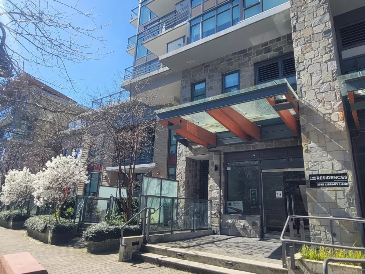 Exterior Rear Photo of 608 2785 Library Lane, North Vancouver, BC