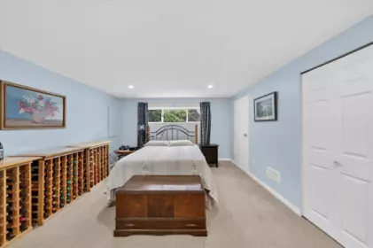 Aerial View of 812 Grover Avenue, Coquitlam, BC
