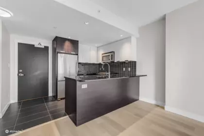 Kitchen Island Photo of 706 2968 Glen Drive, Coquitlam, BC