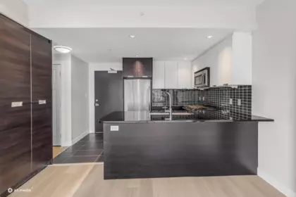 Kitchen Photo of 706 2968 Glen Drive, Coquitlam, BC