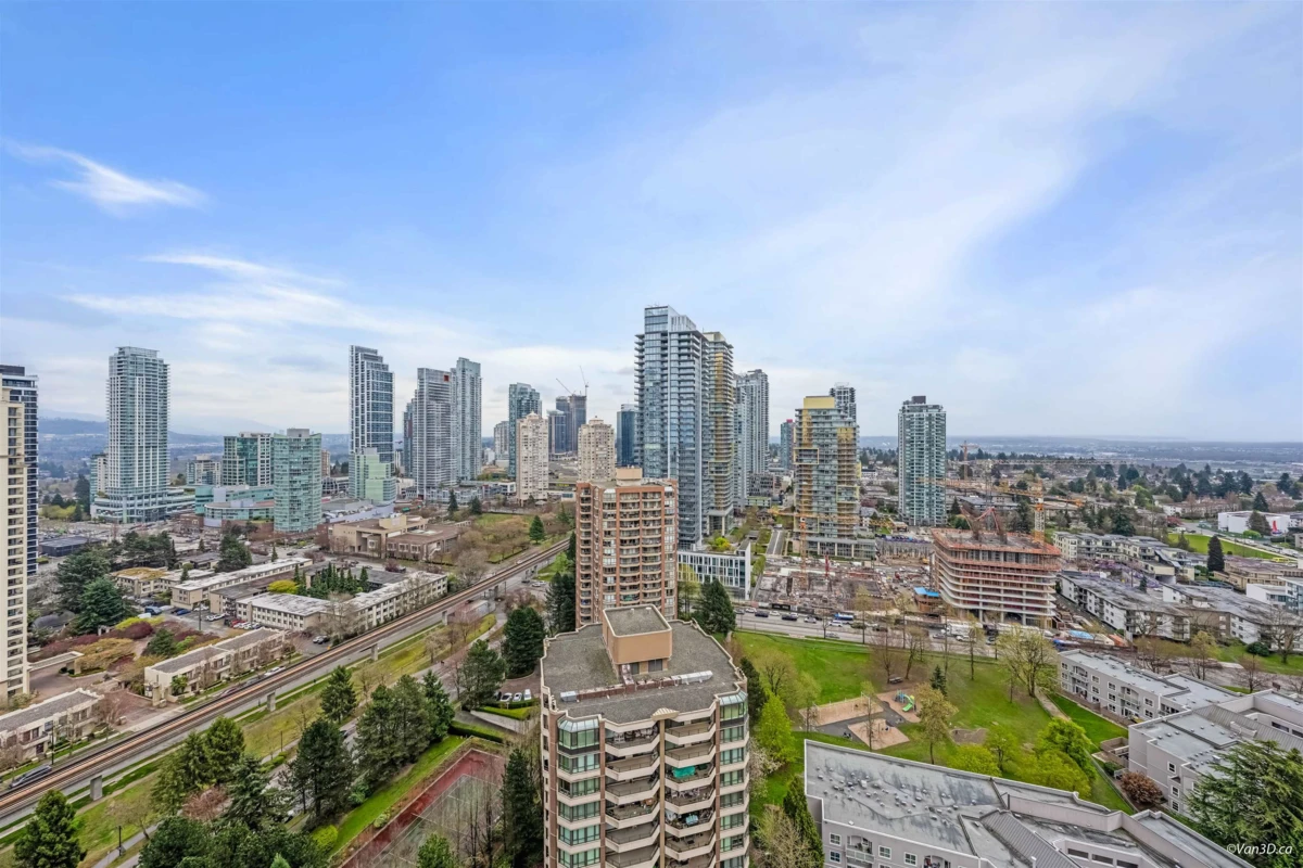 Exterior Rear Photo of 2405 6188 Wilson Avenue, Burnaby, BC