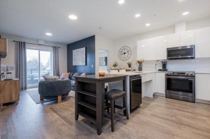 Kitchen Island Photo of 214 9450 Robson Street, Chilliwack, BC