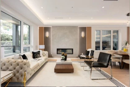 Living Room Photo of 2020 Nanton Avenue, West Vancouver, BC
