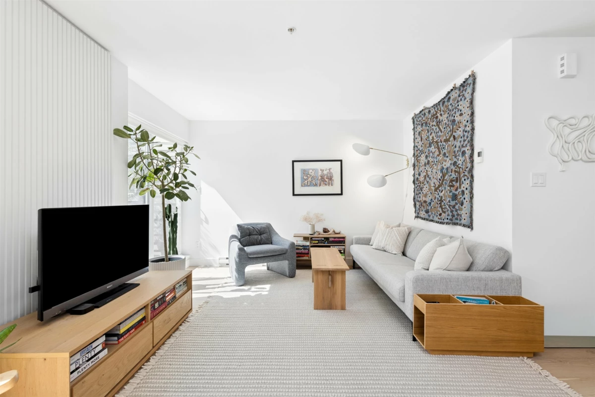 Living Room Photo of 2 265 E 8th Street, North Vancouver, BC