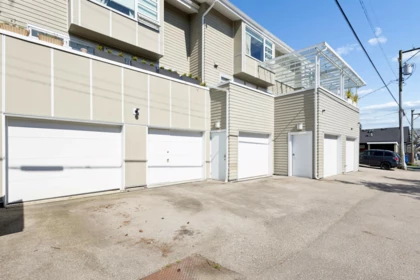 Aerial View of 2 265 E 8th Street, North Vancouver, BC