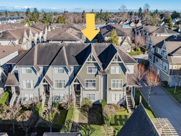 Aerial View of 102 7288 Heather Street, Richmond, BC