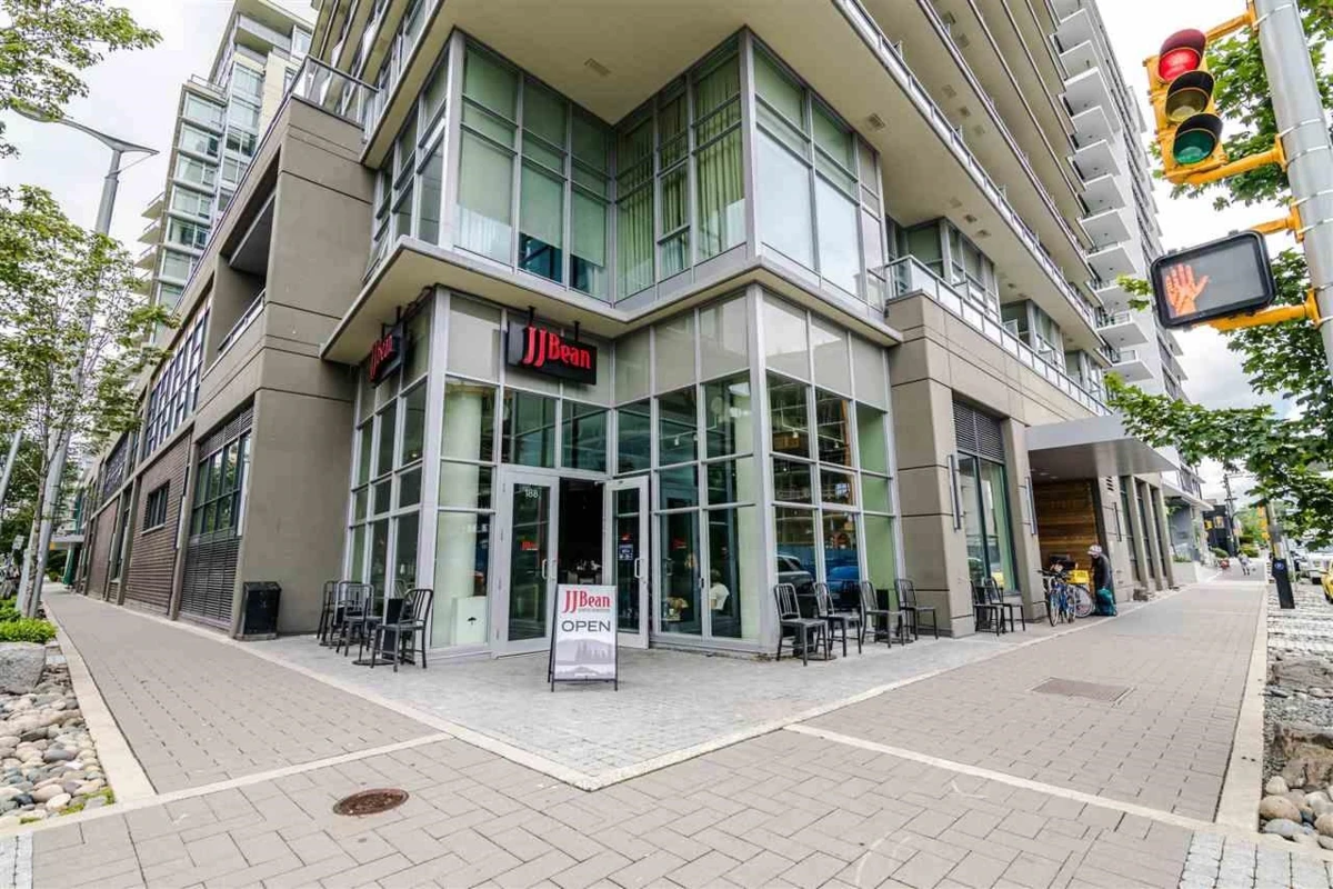 Exterior Rear Photo of 1401 1708 Columbia Street, Vancouver, BC