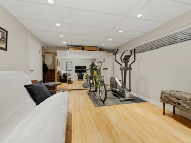 Garage Interior Photo of 3862 Pentland Court, Burnaby, BC