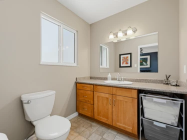 Powder Room Photo of 3862 Pentland Court, Burnaby, BC