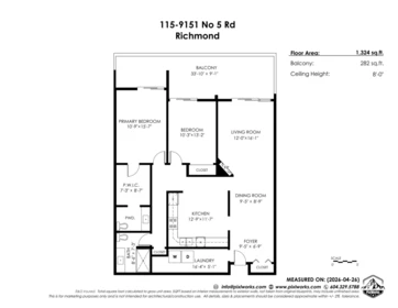 Hallway Photo of 115 9151 No. 5 Road, Richmond, BC