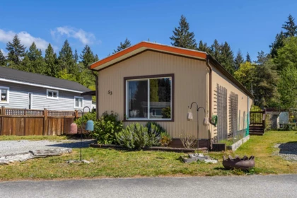 53 1413 Sunshine Coast Highway, Gibsons, BC, Gibsons — Manufactured Home for sale