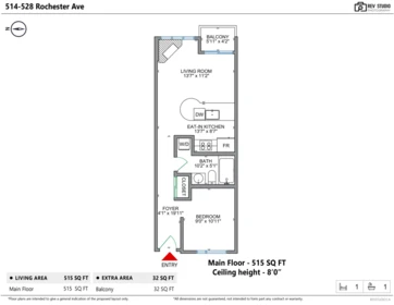 Backyard Photo of 514 528 Rochester Avenue, Coquitlam, BC