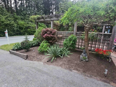 Aerial View of 1184 Riverside Drive, North Vancouver, BC