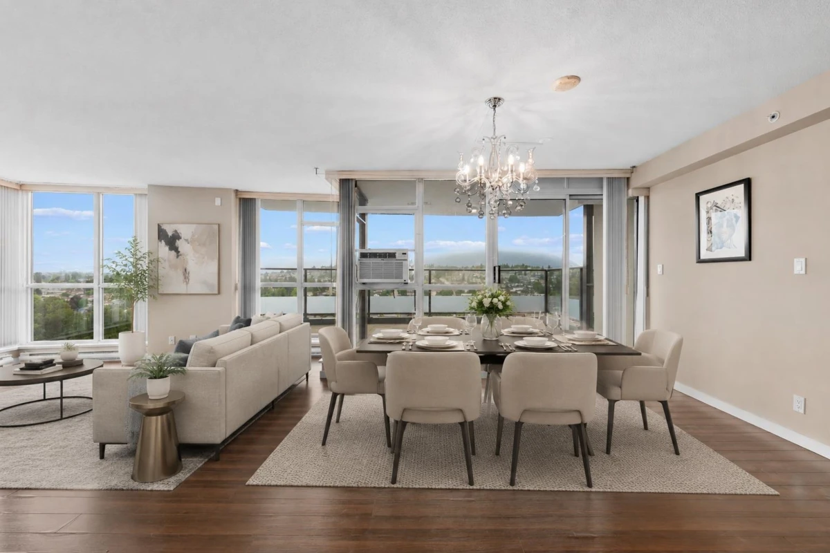 Dining Area Photo of 2904 2225 Holdom Avenue, Burnaby, BC