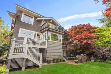 Aerial View of 1971 W 36th Avenue, Vancouver, BC