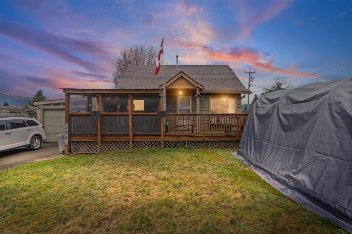 Exterior Rear Photo of 46297 Gore Avenue, Chilliwack, BC