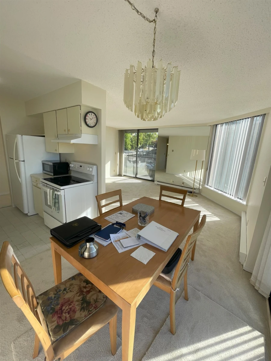 Dining Area Photo of 306 3740 Albert Street, Burnaby, BC