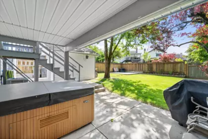 Aerial View of 8965 213 Street, Langley, BC