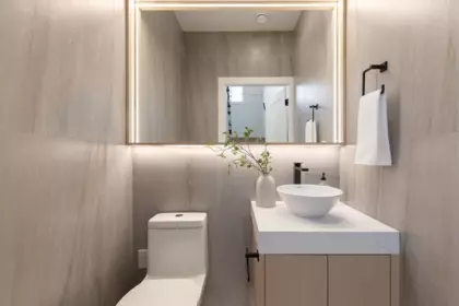 Guest Bathroom Photo of 4 3635 Turner Street, Vancouver, BC