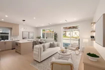 Kitchen Island Photo of 4 3635 Turner Street, Vancouver, BC