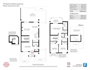 Community Amenities Photo (Clubhouse) of 1121 St. Andrews Avenue, North Vancouver, BC