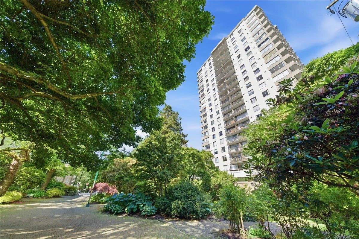 Exterior Rear Photo of 802 1251 Cardero Street, Vancouver, BC