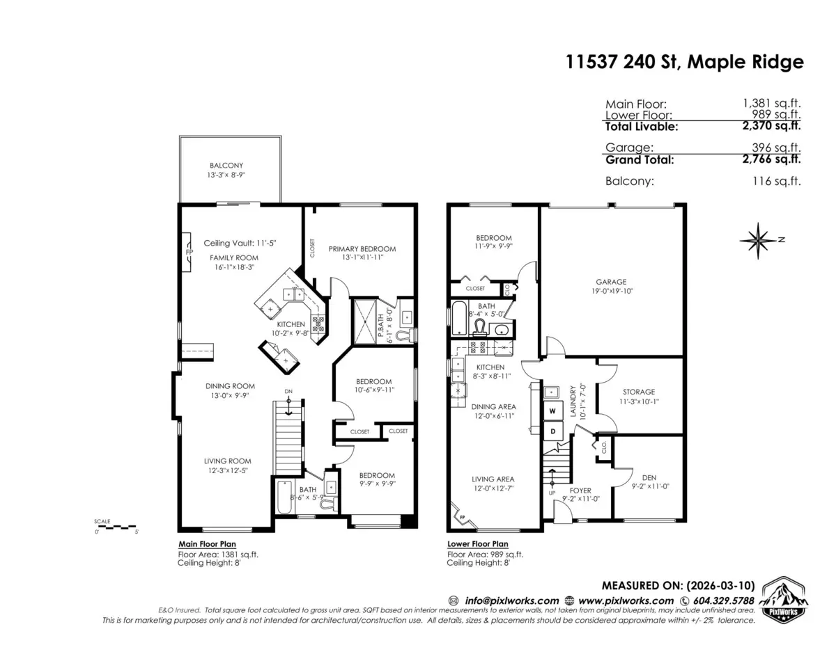 Exterior Rear Photo of 11537 240 Street, Maple Ridge, BC