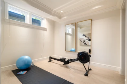 Aerial View of 6638 Marguerite Street, Vancouver, BC