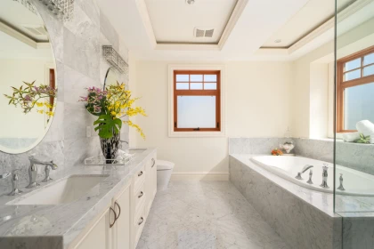 Powder Room Photo of 6638 Marguerite Street, Vancouver, BC