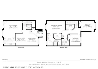 Entry Foyer Photo of 7 2125 Clarke Street, Port Moody, BC