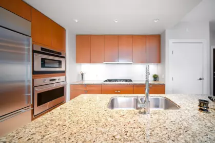 Kitchen Island Photo of 404 6080 Iona Drive, Vancouver, BC