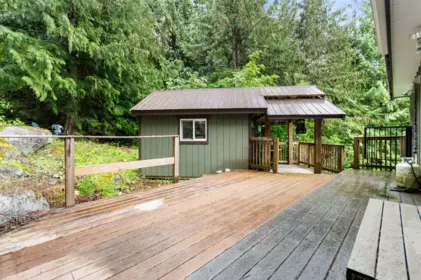 Outdoor Deck Photo of H61 Blueberry Crescent, Sunshine Valley, BC