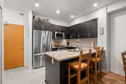 Kitchen Island Photo of 208 23285 Billy Brown Road, Langley, BC