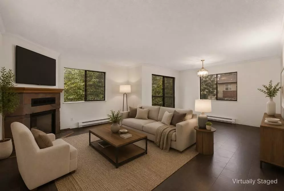 Living Room Photo of 204 7165 133 Street, Surrey, BC