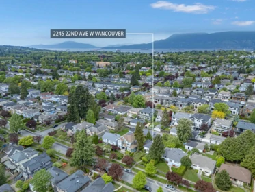 2245 W 22nd Avenue, Vancouver, BC, Vancouver — Single Family Residence for sale