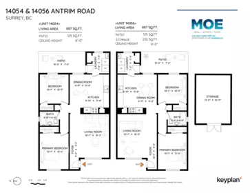 Playground / Recreational Area Near 14054 Antrim Road, Surrey, BC