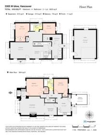 Primary Bedroom Photo of 3305 W 6th Avenue, Vancouver, BC
