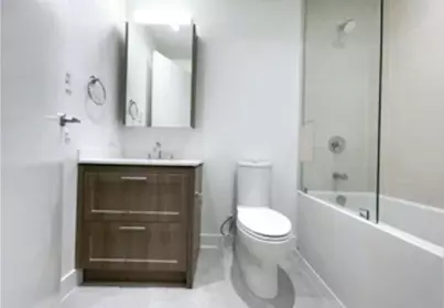 Guest Bathroom Photo of 310 4352 Hastings Street, Burnaby, BC