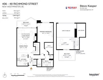 Garage Interior Photo of 406 48 Richmond Street, New Westminster, BC