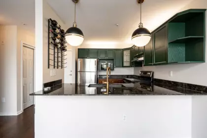 Kitchen Island Photo of 406 48 Richmond Street, New Westminster, BC