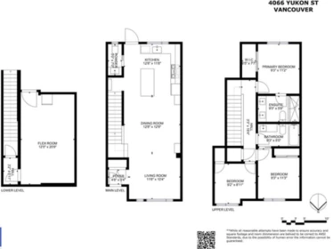 Basement Recreation Room Photo of 4066 Yukon Street, Vancouver, BC