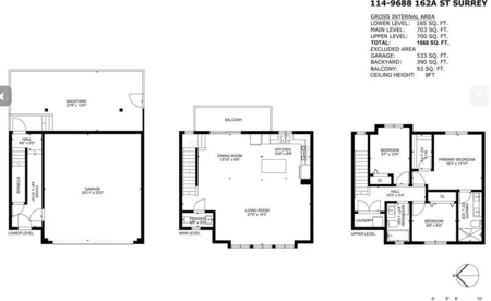 Breakfast Nook Photo of 114 9688 162a Street, Surrey, BC